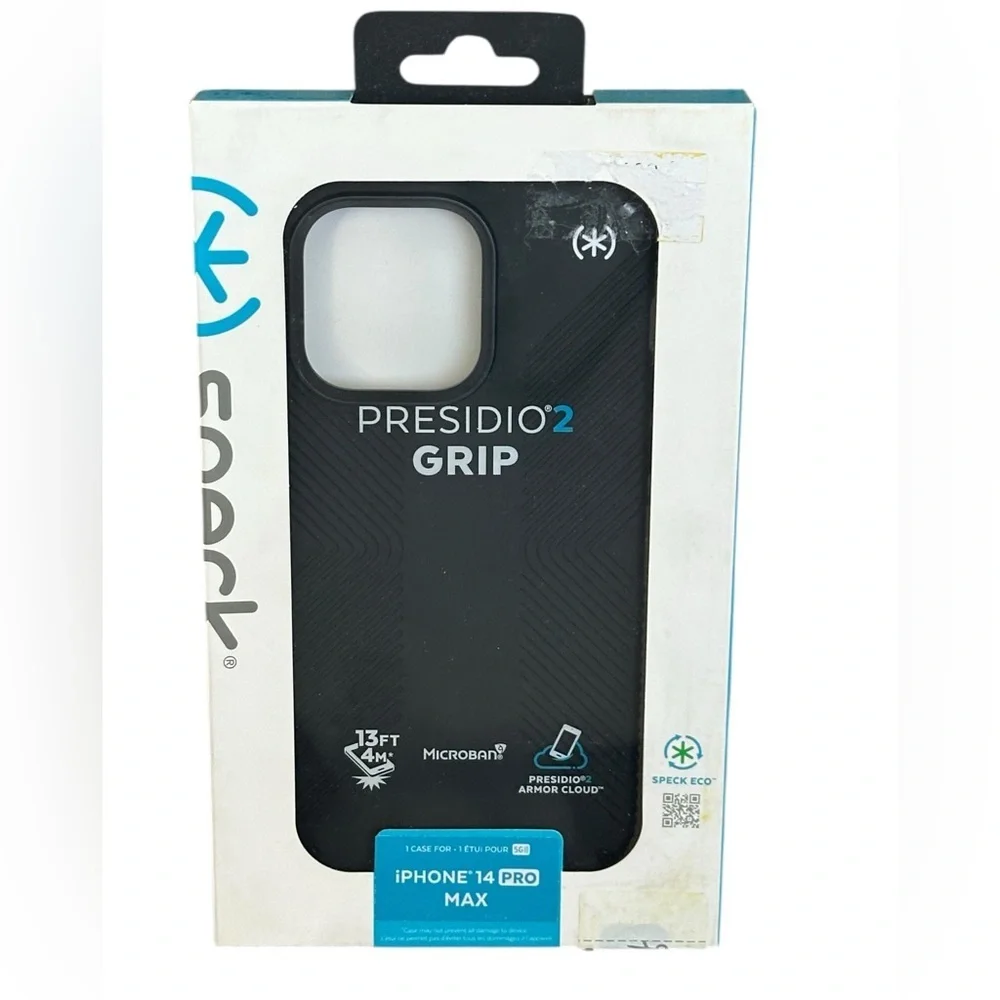 Speck Presidio 2 Grip MagSafe Case NWT iPhone 14 Pro or 14 Plus or 14 Pro Max